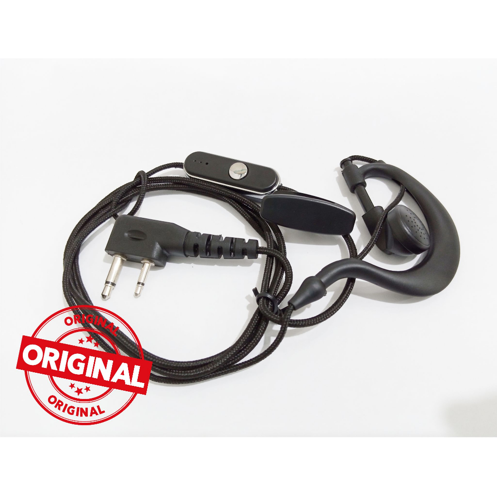 EARSET ICOM V80, EARPHONE HT ICOM V80 ORIGINAL MURAH POLL