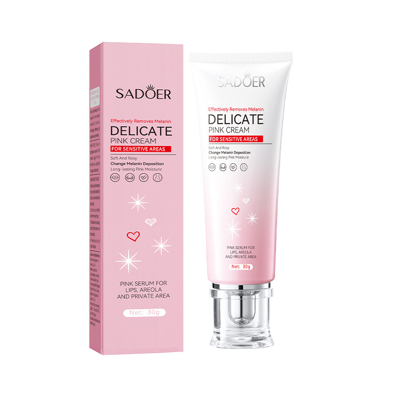 SADOER Warm Gentle Pink NENHONG Cream Lip Serum 40gr Pink Cream Whitening Body Cream