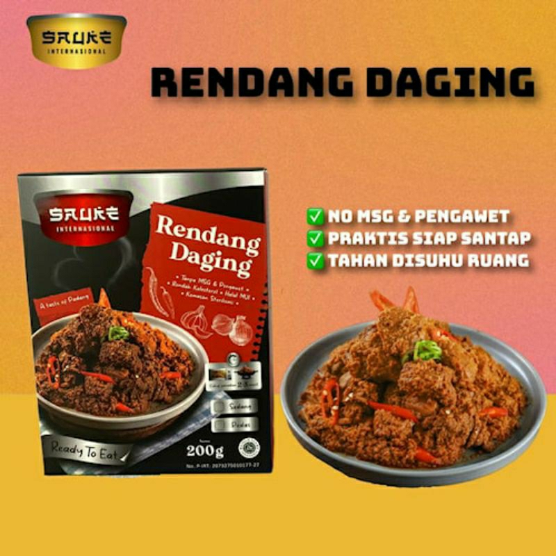 

Rendang Daging Sapi Box 200gr