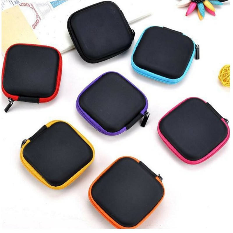 Dompet Mini Charger Headset Earphone Tempat Penyimpanan Kabel Multifungsi HM032 - ACS