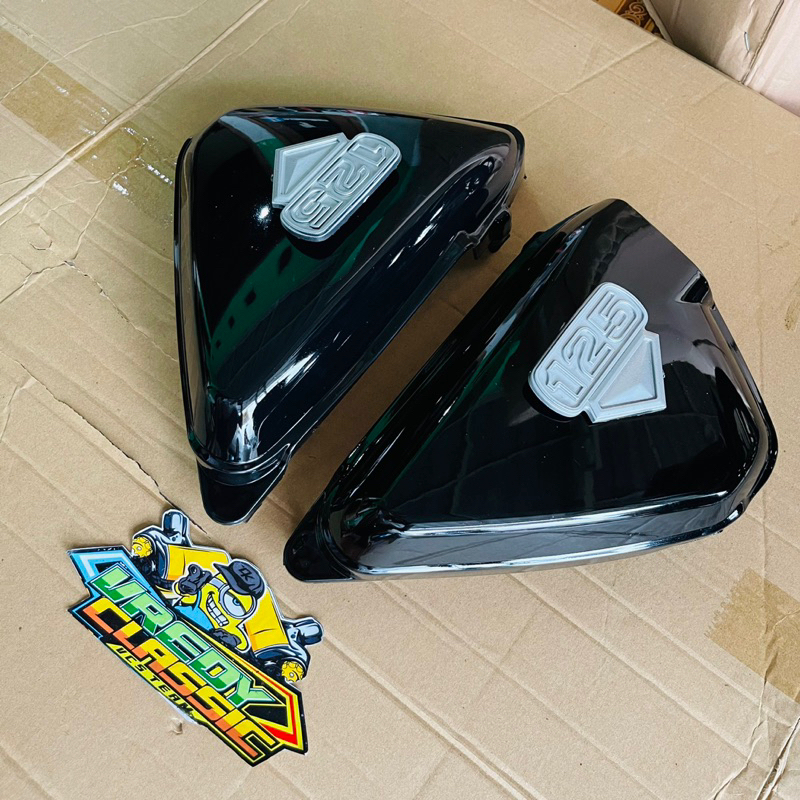 BOX AKI CB125 bok aki cb125 HITAM tempong aki CB