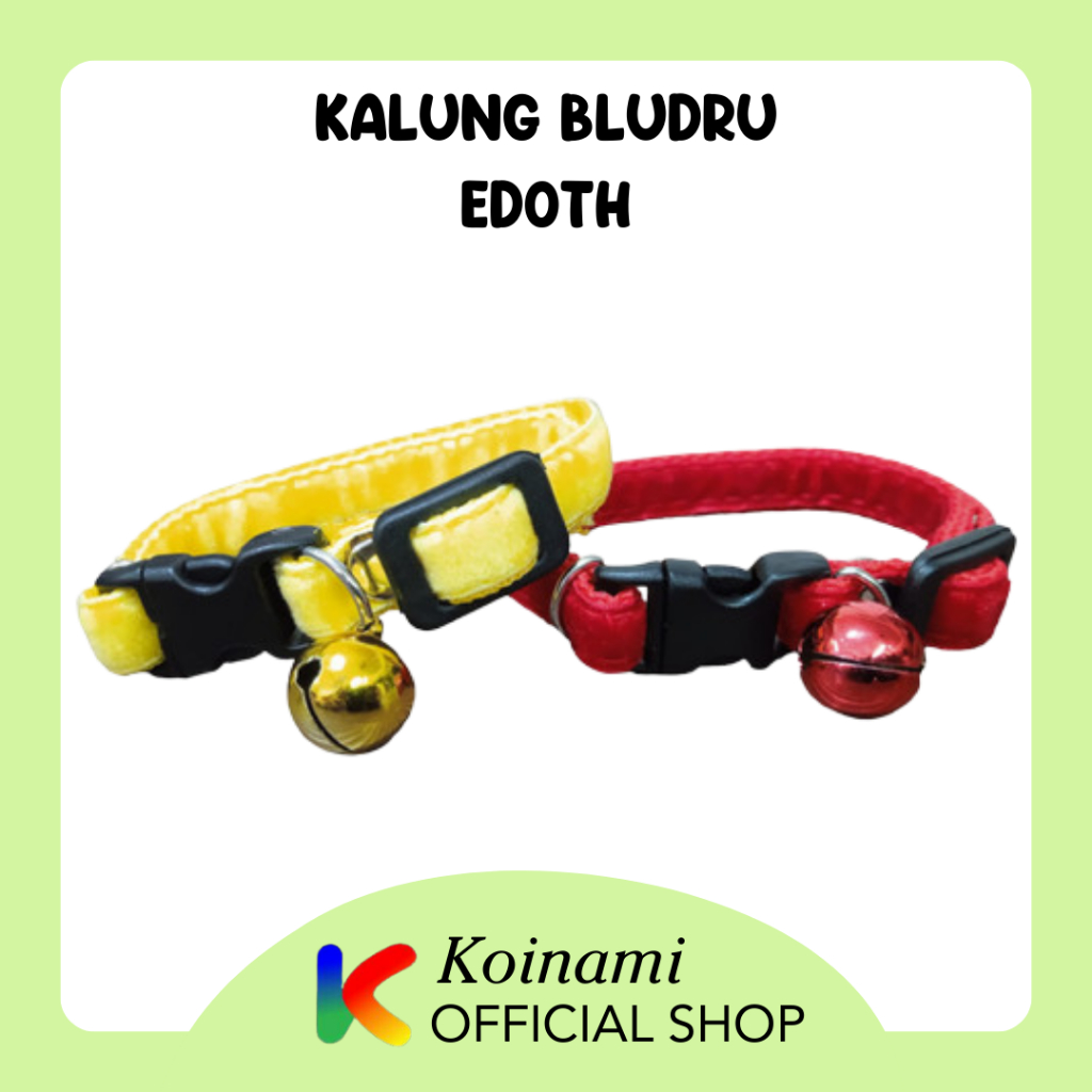 KALUNG BLUDRU EDOTH / untuk kucing anjing / collar kucing / colar anjing