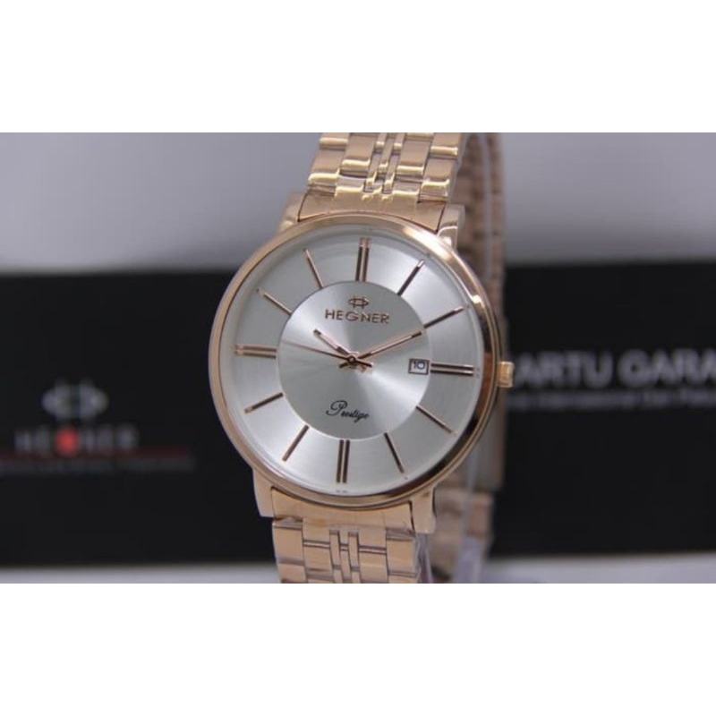 HEGNER ORIGINAL UTK UNISEX CASE ROSE GOLD HW-1611MD-BRGSL