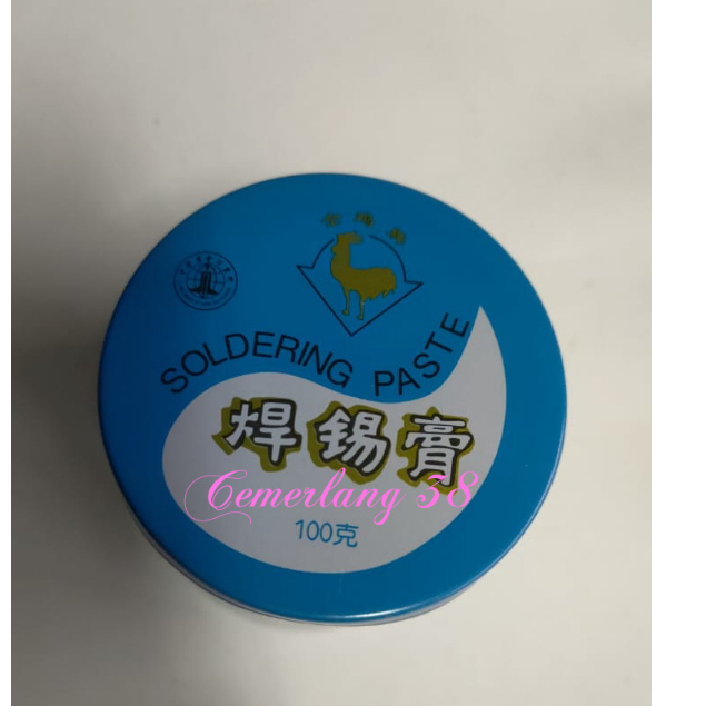 Pasta Solder 100gr Soldering Paste Minyak Solder Flux 100gram Lotfett