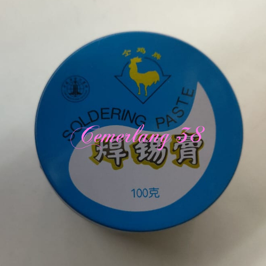 Pasta Solder 100gr Soldering Paste Minyak Solder Flux 100gram Lotfett