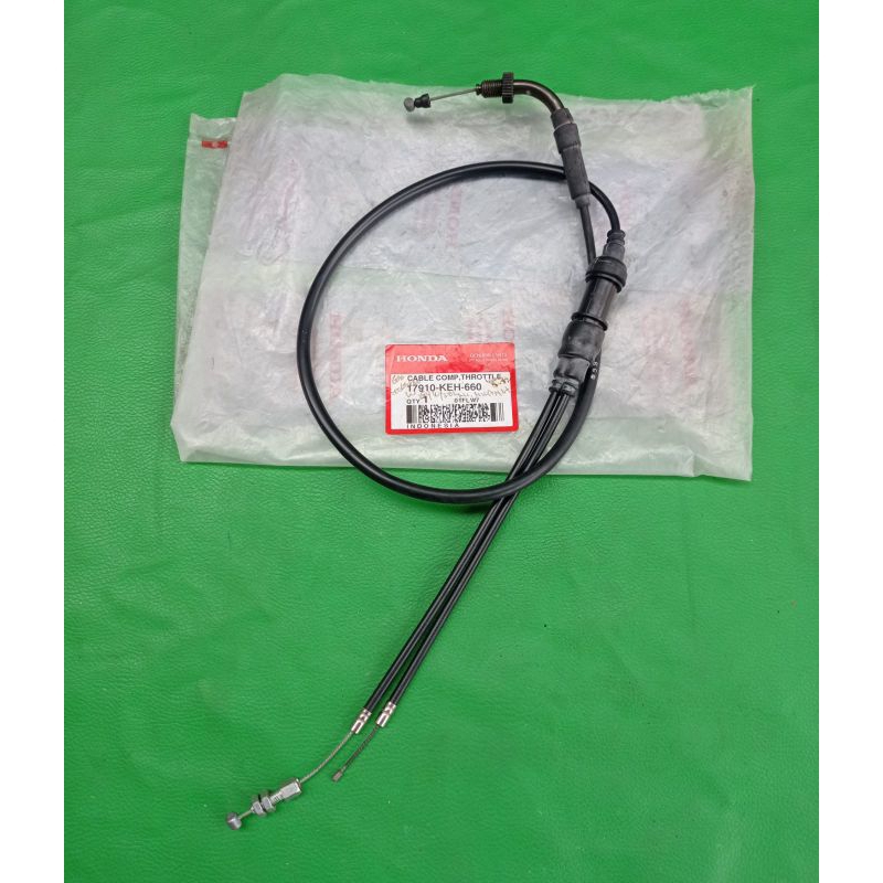 kabel olor tali gas honda megapro lama original