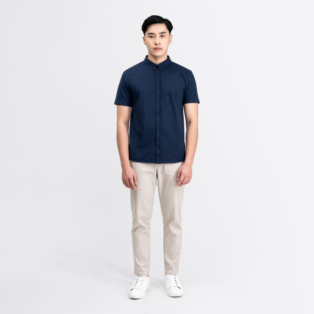 Livehaf - Copiq Short Shirt Navy