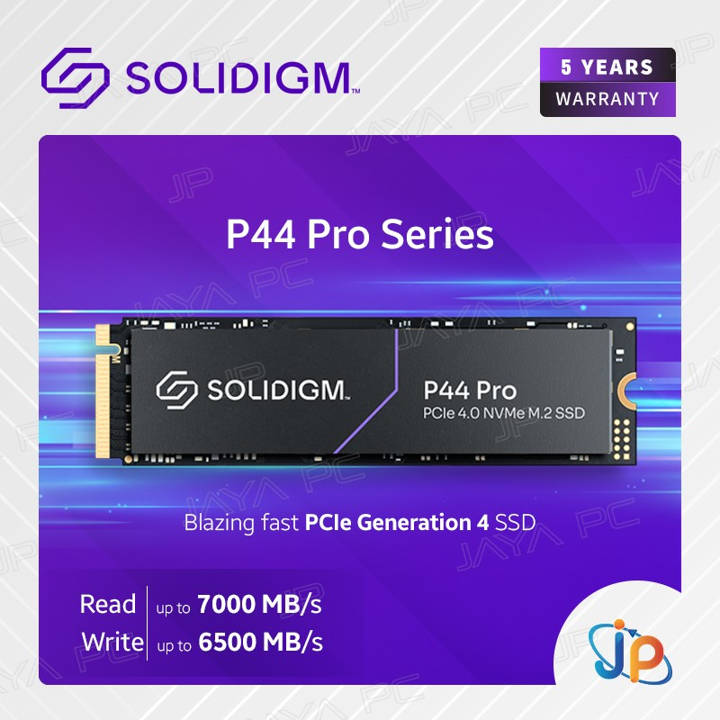 Solidigm SSD P44 Pro M.2 Pcie Gen4 Nvme 1TB - P44 Pro 1 TB