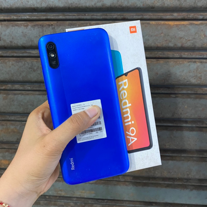 Redmi 9A 3/32gb second bekas pakai fullset resmi normal