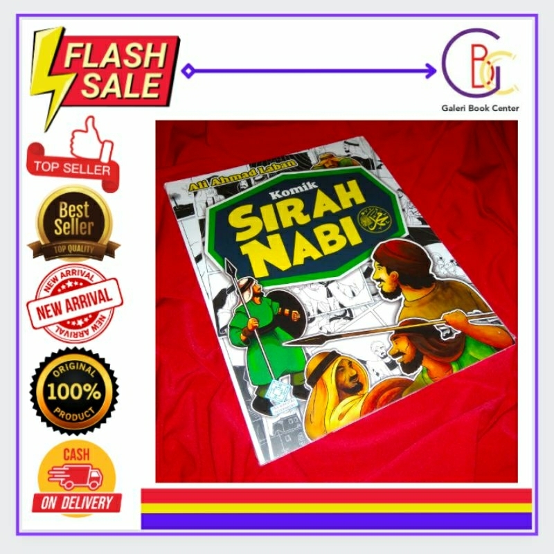 (Flash Sale) KOMIK SIRAH NABI - ORIGINAL - KOMIK ISLAMI - SIRAH NABI - SIRAH NABAWIYAH