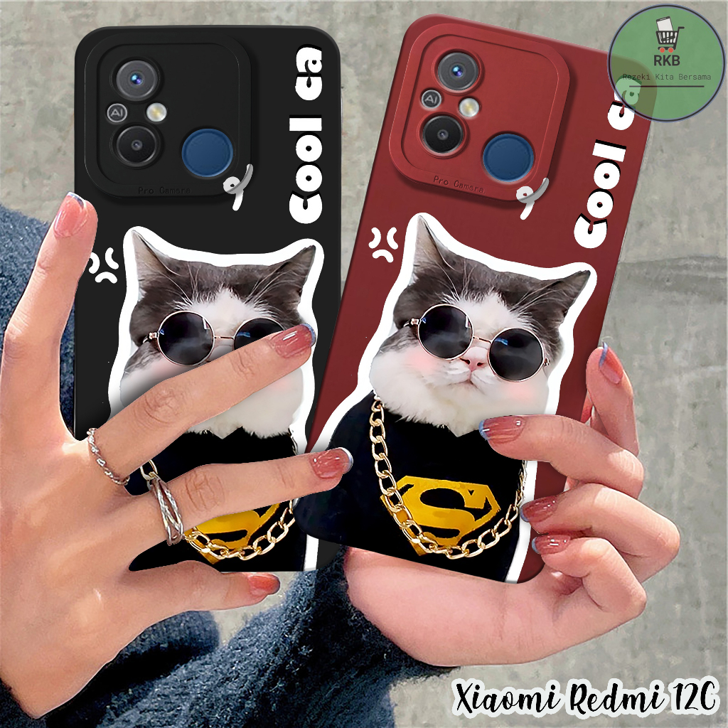 Softcase Pro Camera Xiaomi Redmi 12C - Case Xiaomi Redmi 12C - Kesing Hp Xiaomi Redmi 12C - Case Hp 