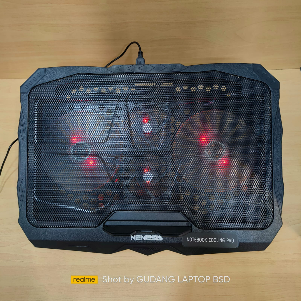 PROMO COOLING PAD GAMING NYK NEMESIS X-4 STROM BREAKER BERGARANSI