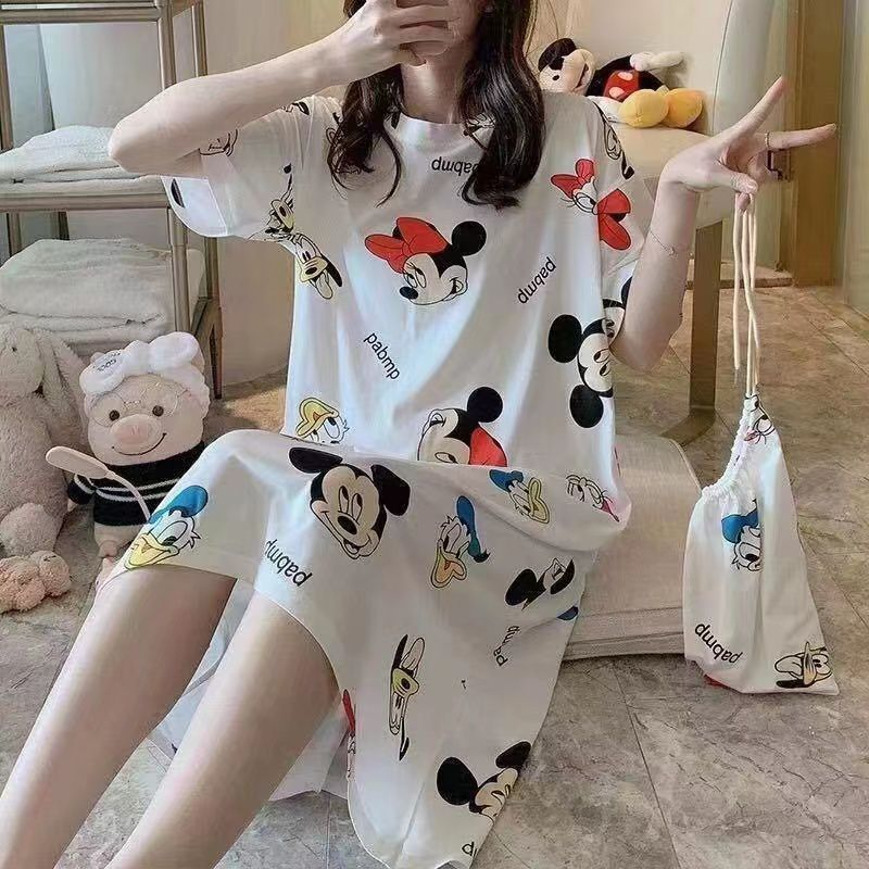 KAWAI BAJU TIDUR DASTER DRESS POUCH LD 100 LUCU IMPORT