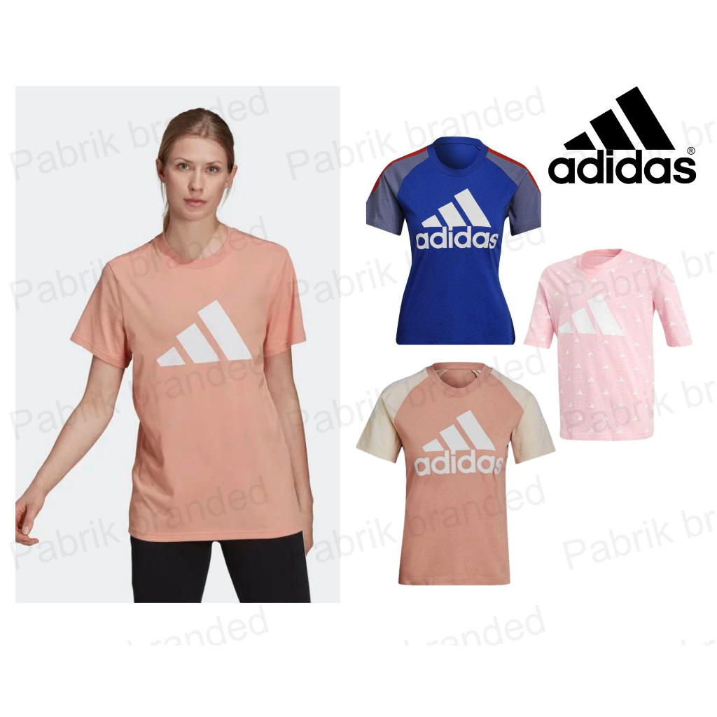 pabrik branded adidas tee baju kaos sport perempuan olahraga Anak remaja dewasa wanita murah grosir 