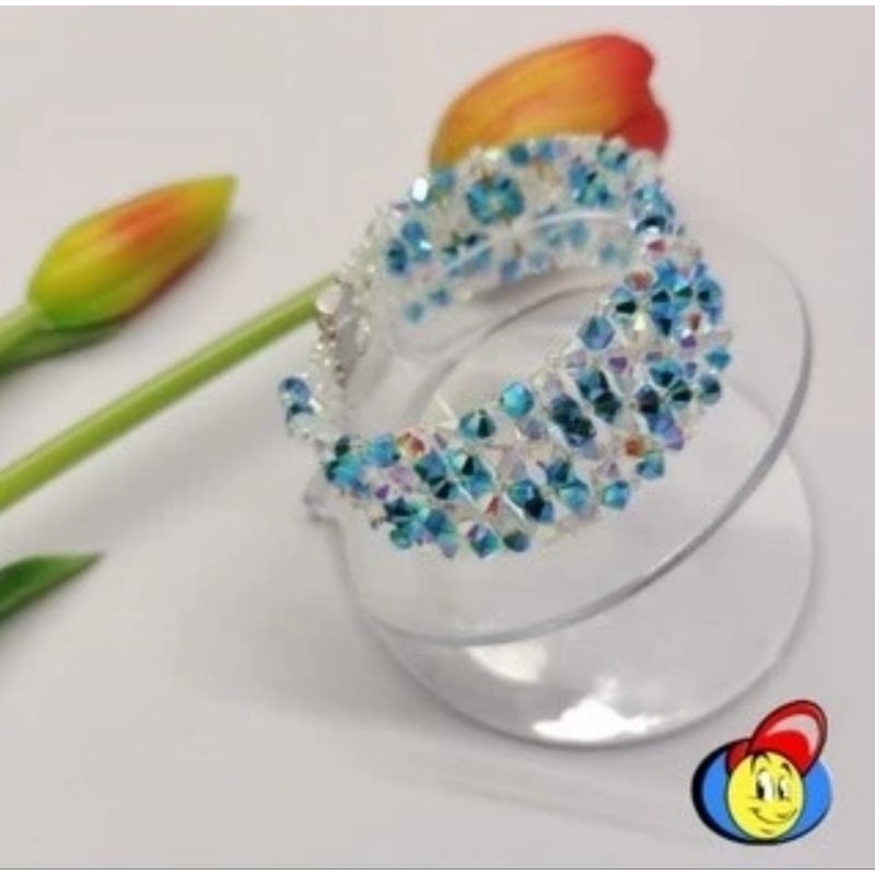 Gelang Swarovski CBG06 Perhiasan Manik Kristal Crystal Swarovski