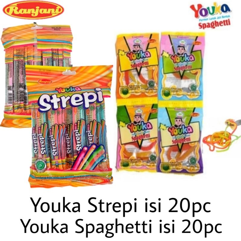 

Youka Spaghetti Strepi isi 20pc