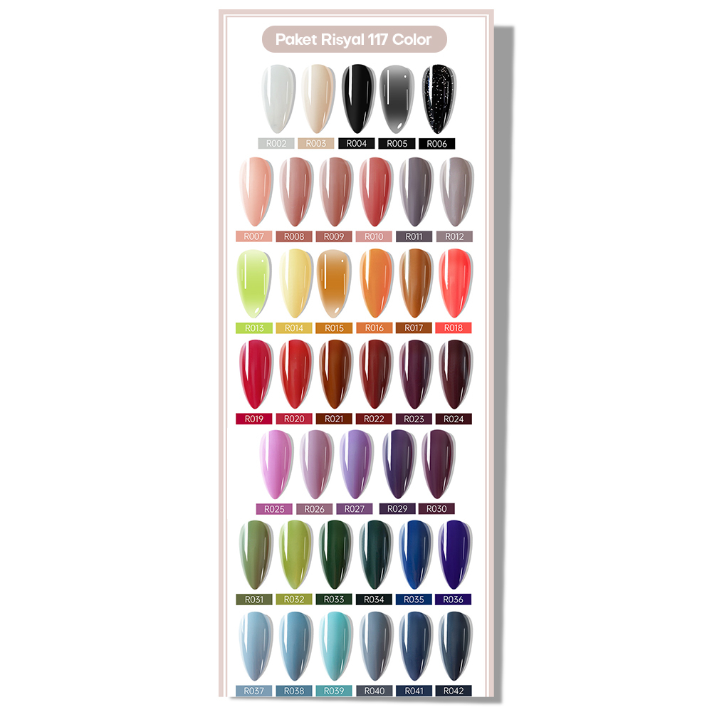 【 COD 】RISYAL120 COLOUR  PLUS BOOK DISPLAY &amp; KUKU DISPLAY GEL POLISH/SET 12W+4PCS Kutek Gel Laser Diamond /KUTEK GEL UV LED Nail  Art /GLITTER 12PCS / SOAK OFF / KUTEKS GEL/CAT EYE  NAIL ART