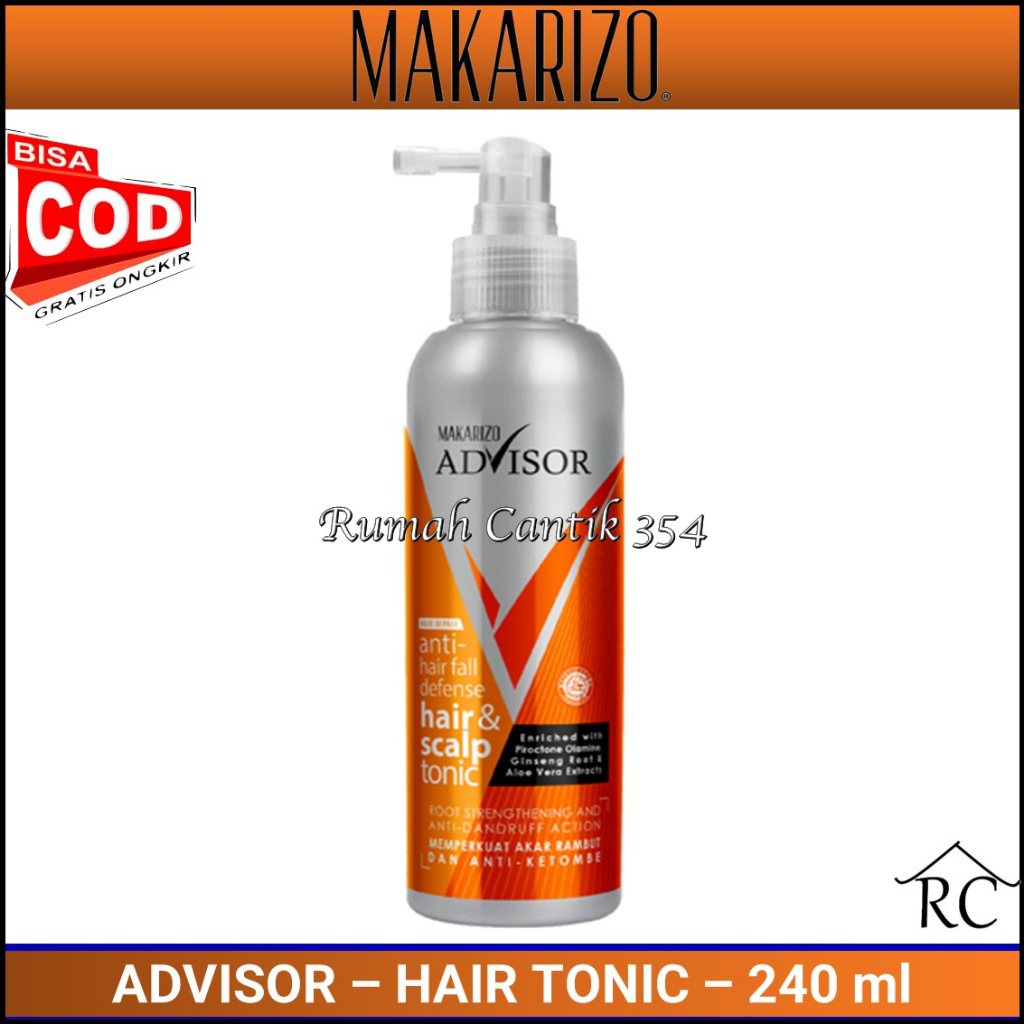 Makarizo Advisor Hair Tonic 240ml