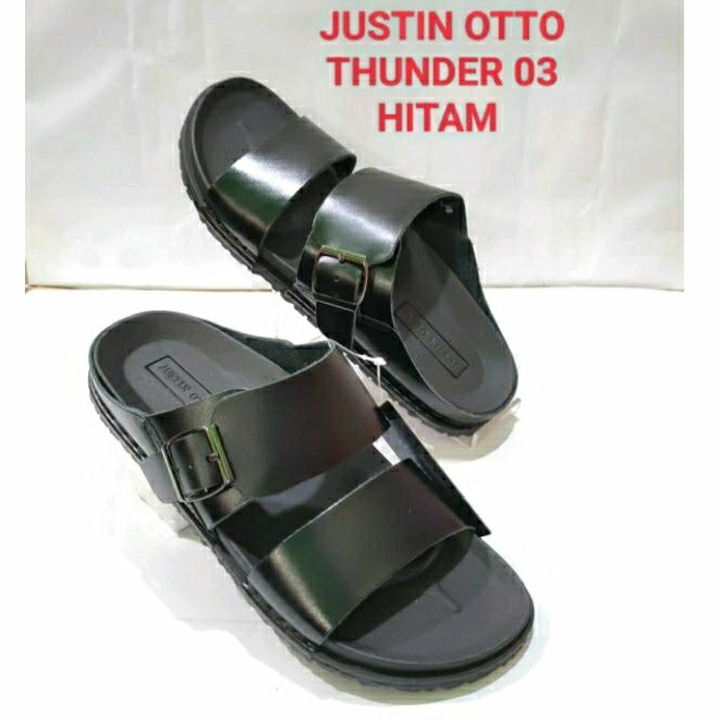 Sandal kulit asli justin otto thunder 03
