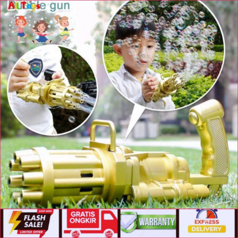 Bublle Gun Tembakan Balon Pistol Air Bubble