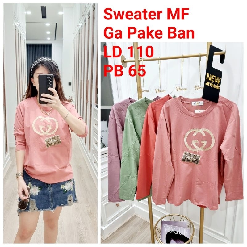 kaos import perempuan/Kaos MF tiramisu ORI