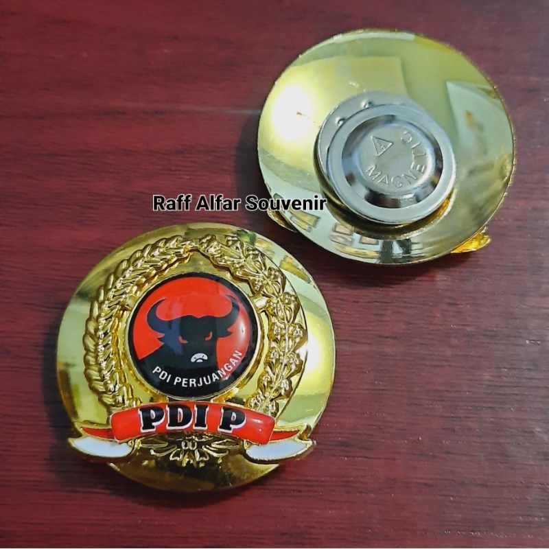 PIN PDI PERJUANGAN - PIN PDI P MAGNET