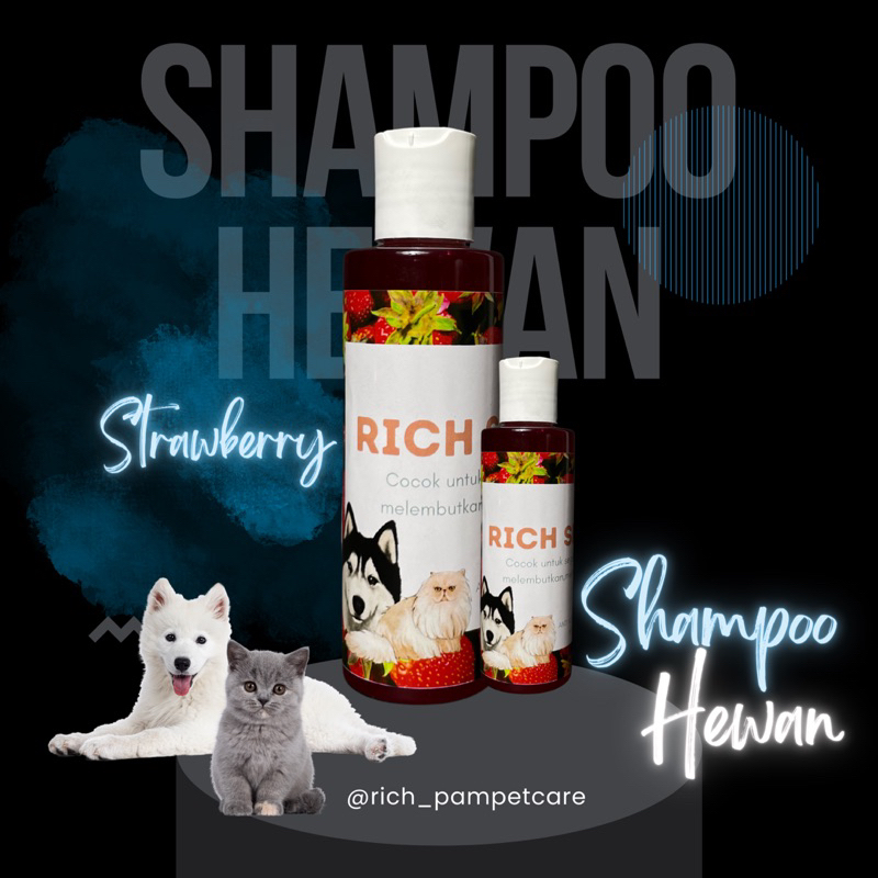 RK SHAMPOO ANJING SHAMPOO KUCING ANTI KUTU DAN JAMUR