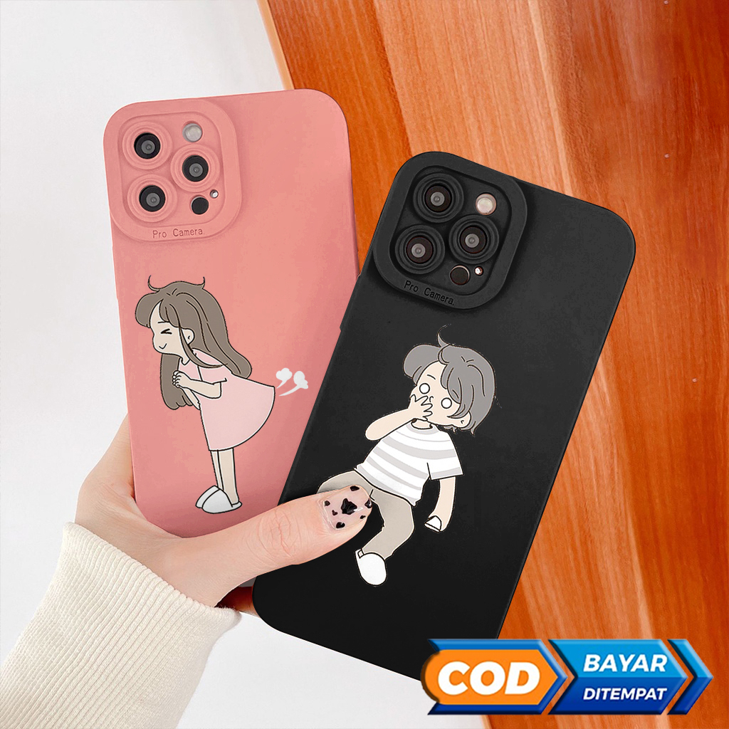 Benua Case - Softcase Pro Camera Couple  Realme C35 C11 2021 C25S C20 8i Narzo 50i C11 C21Y 9 Pro Na