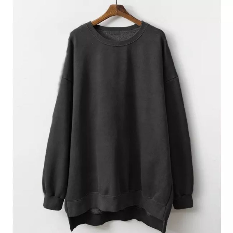 BASICS SWEATER OBLONG LD 160CM | sweater wanita batwing big size