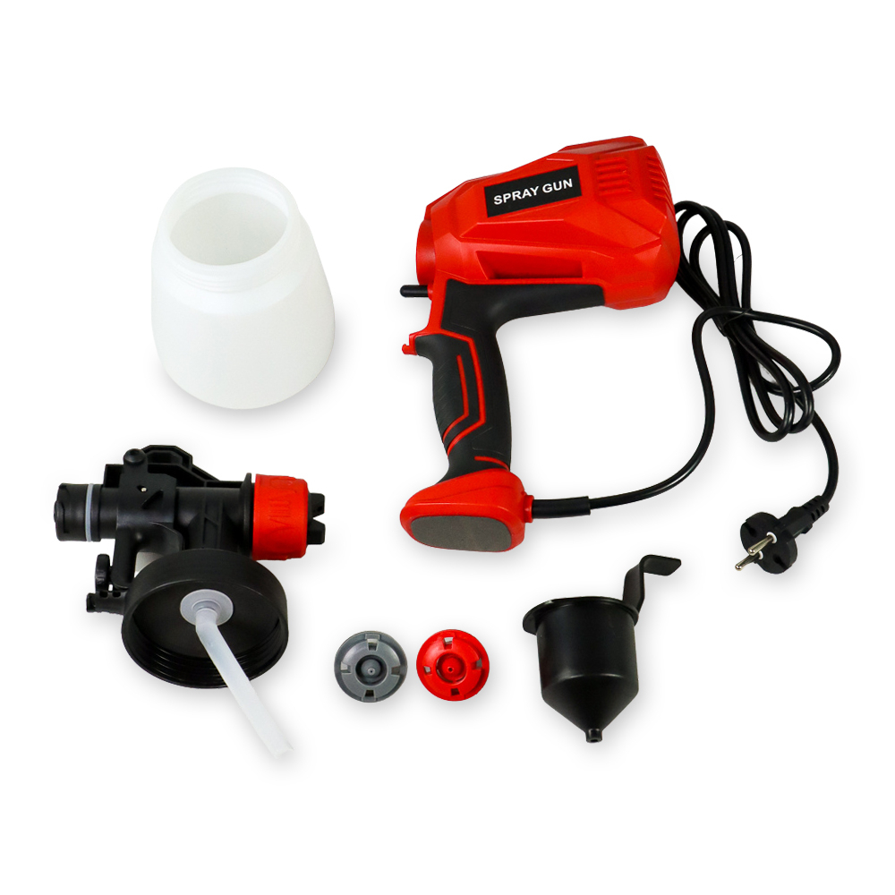 Pistol Semprot Cat Dinding Electric Spray Gun 400W - CX49 - Red/Black