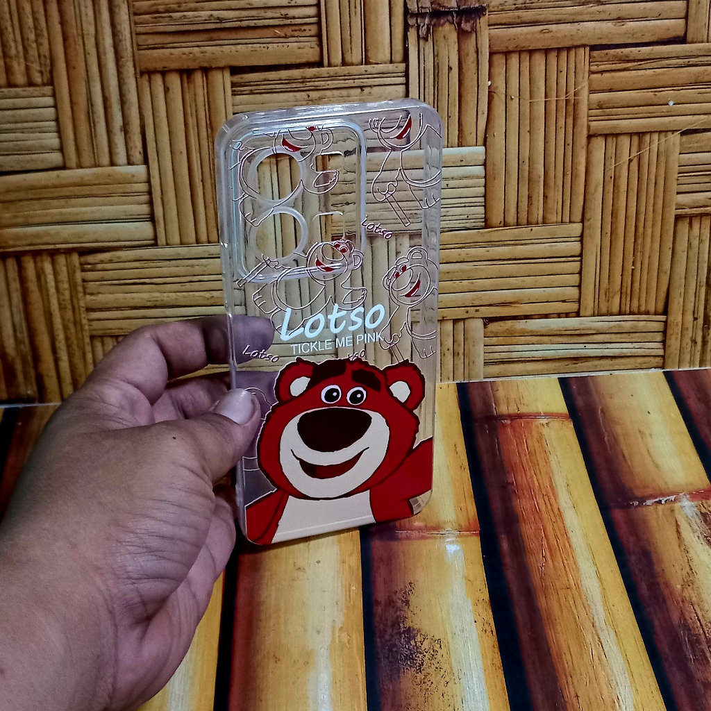 Casing Vivo Y35 V2205 Case Kartun Motif Lotso Vivo V 2205
