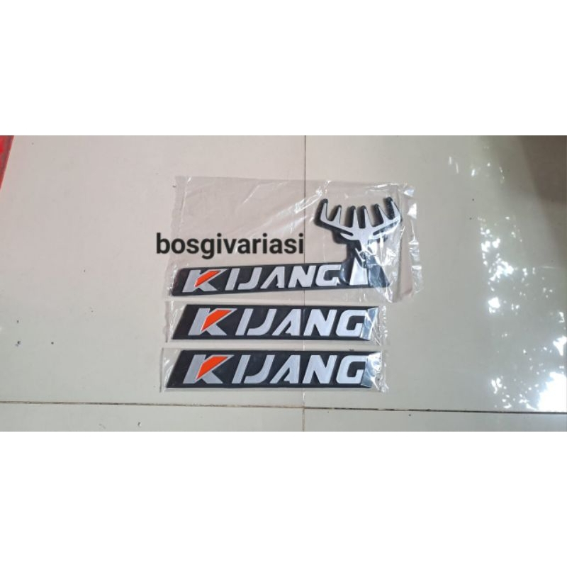 Emblem kijang grand silver emblem logo kijang super grand / emblem kijang grand / kijang super