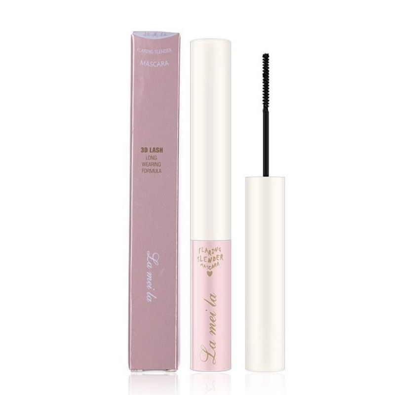 Maskara hitam  dus pink waterproof lentik Lameila 3D Lash Long Wearing Formula Maskara Waterproof Eyelash