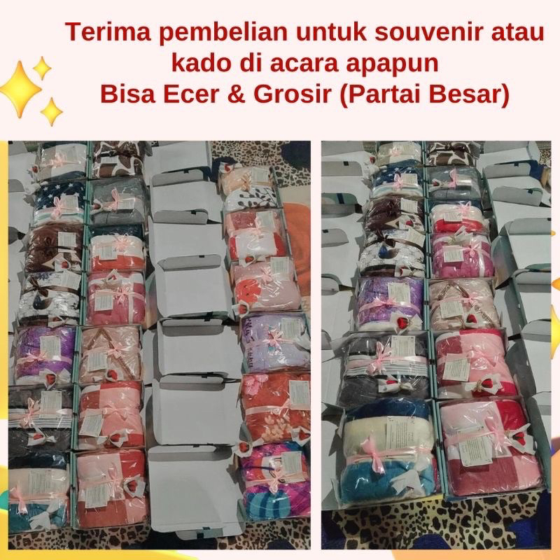 HAMPERS SAJADAH MIX BOTOL MINUM SOUVENIR / HAMPERS IDUL FITRI BOTOL MINUM SAJADAH /SOUVENIR HAJI IDUL FITRI RAMADHAN MURA