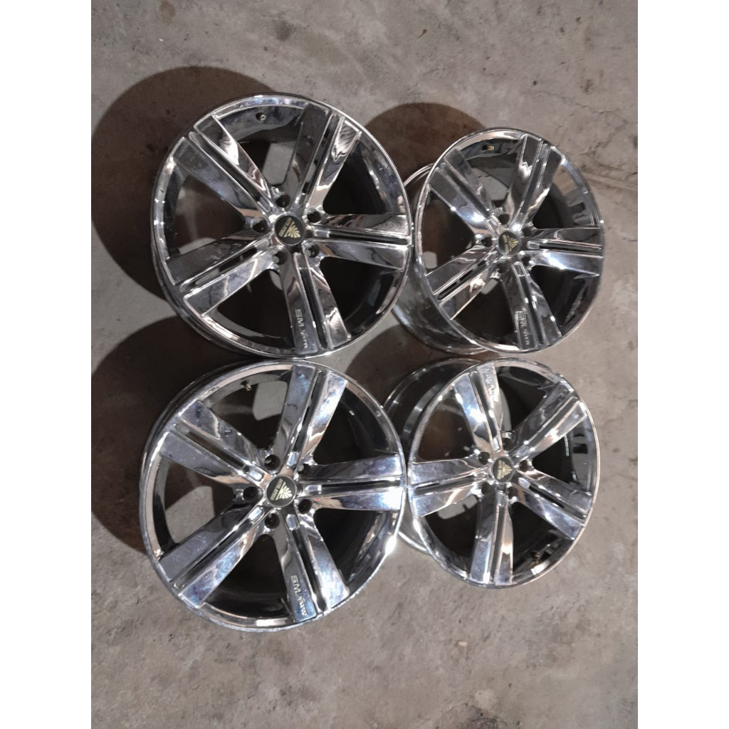 Velg Mobil Bekas Ring 18 AUTO SPEED R18 Lebar 7,5 Lubang 5 ET 40