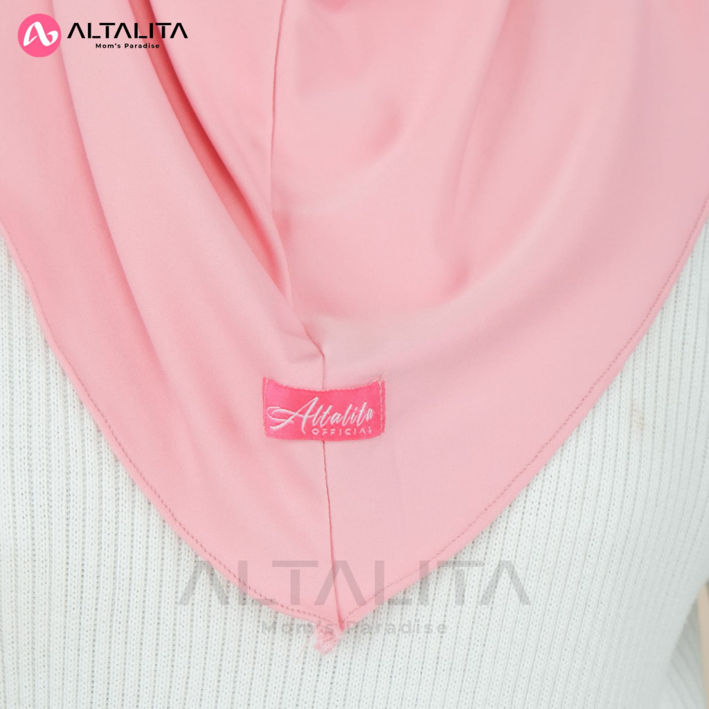 Altalita - Hijab Khimar Instan Helma Sport Bergo Masker Headset Earphone Kacamata Bahan Jersey Premium Cocok untuk Olahraga Volly Futsal Senam dan Sehari-hari