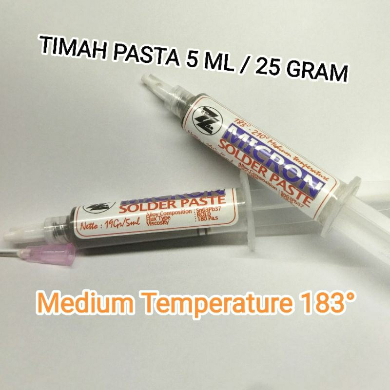 TIMAH PASTA CAIR MEDIUM TEMPERATUR TIMAH CAIR JUMPER