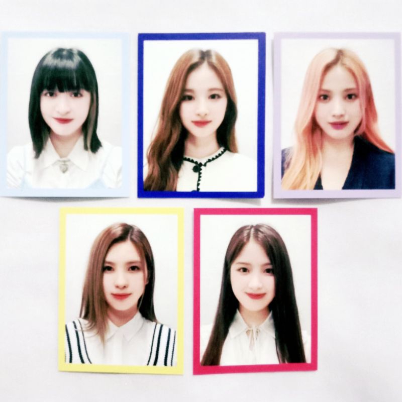 Nmixx 1st Official Merchandise Merch MD ID Picture Keyring ID Photo Lily Sullyoon Jinni Bae Jiwoo