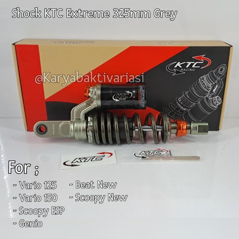 SHOCK KTC EXTREME SINGLE MATIC 325MM GREY