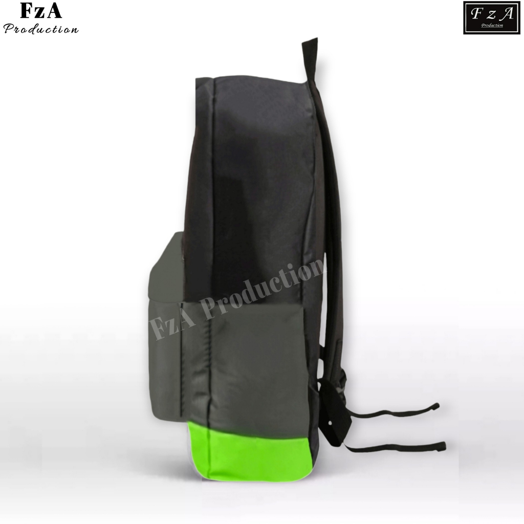 FzA Official - Tas Ransel Distro Original Casual pria Wanita / Tas Ransel Laptop / Backpack Sekolah Kuliah Distro Original Tas Punggung Laptop - BGRC