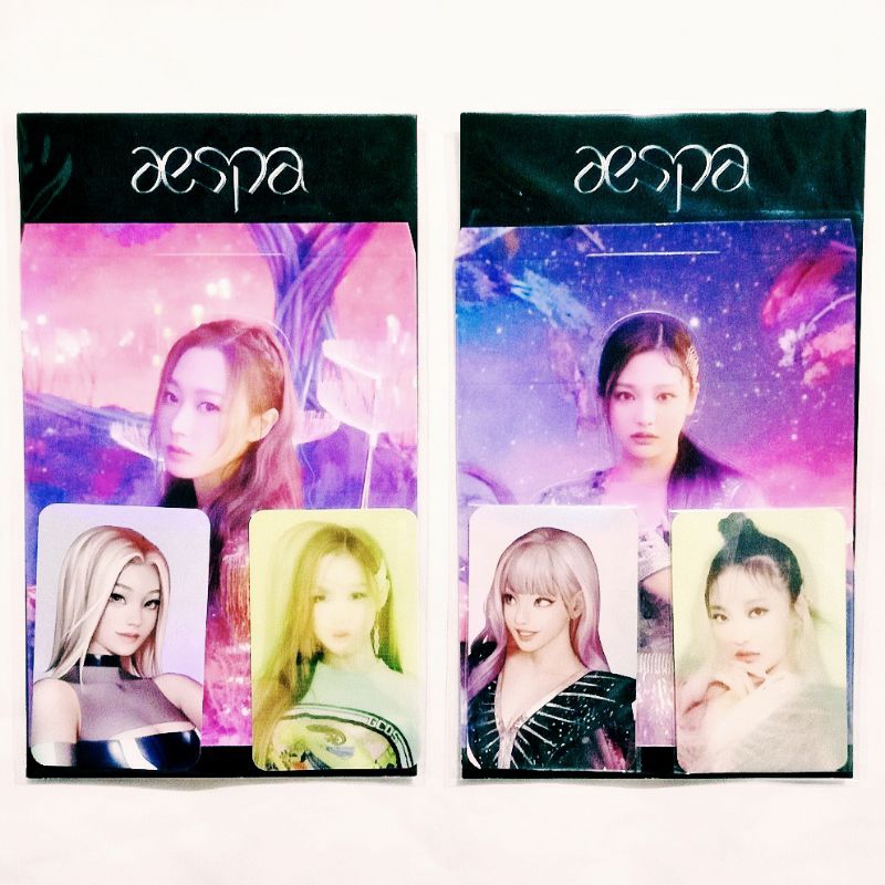 Aespa Black Mamba BM Lenticular Set Lenti Holo Giselle Ningning Unsealed
