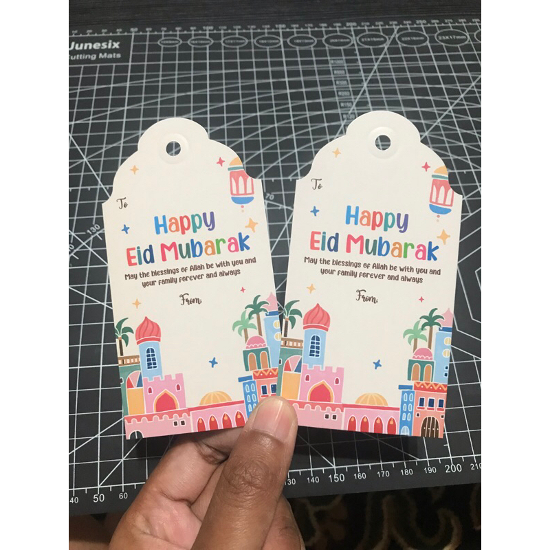 

[READY STOK] KARTU LEBARAN / EID MUBARAK / IDUL FITRI MINI / HANGTAG GREATING CARD