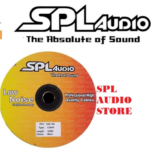 SPL Audio Kabel Snake SPL CSA-04 Kabel snake SPL isi 4 Kabel Snake SPL 4CH ECER Meteran