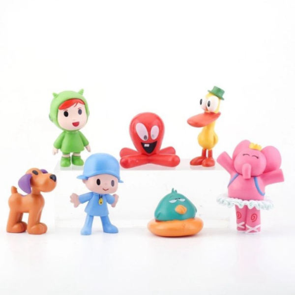 

Promo Pocoyo Toys Set 7 PCS Cake Topper Mini Action Figure Dolls Cartoon Diskon