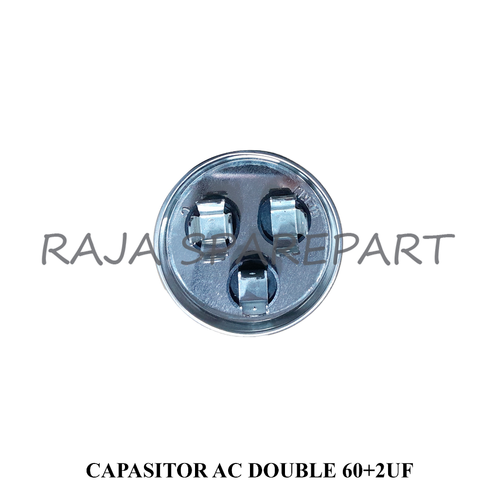 Capasitor Running Ac Double 60+2UF