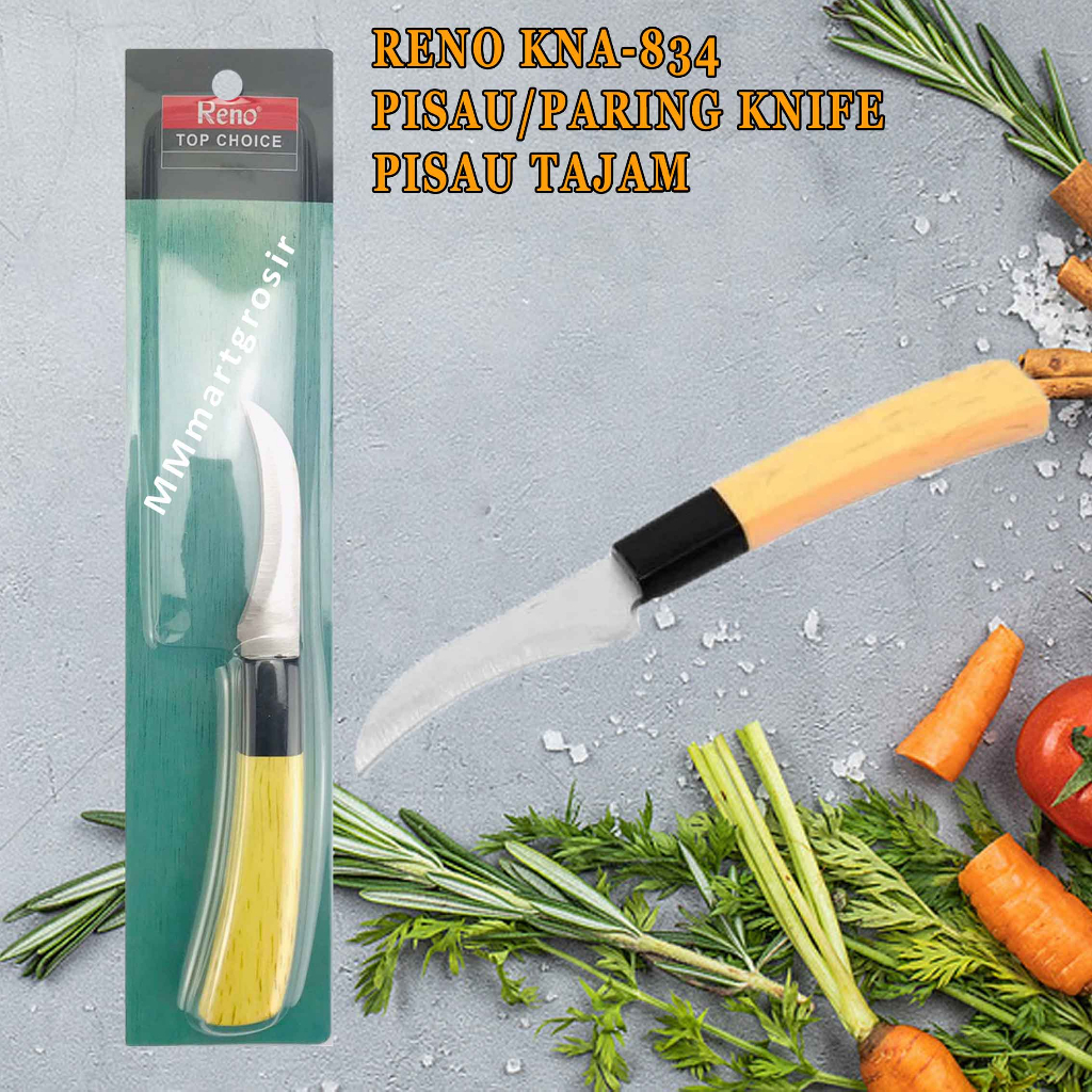 Reno KNA-834/ Pisau Dapur/ Paring knife/ Pisau Tajam