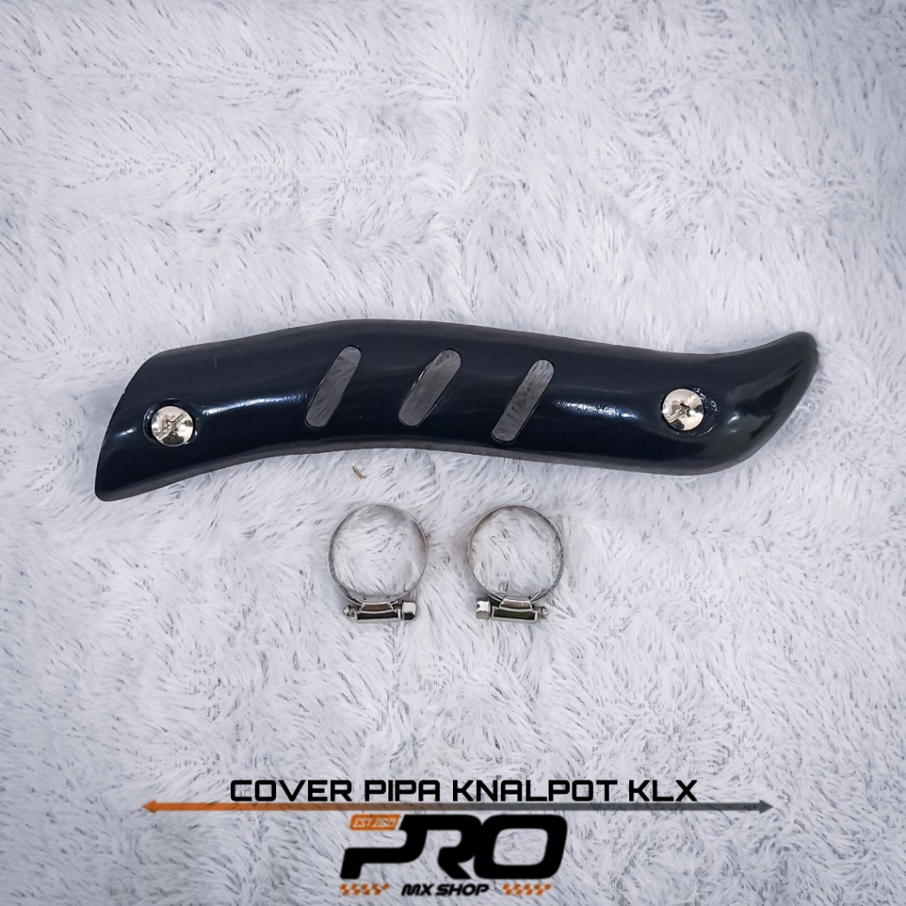 PELINDUNG PIPA KNALPOT KLX150 COVER LEHER KNALPOT KLX