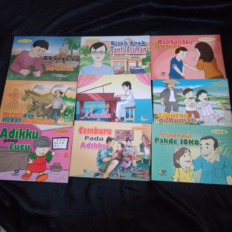 buku dongeng anak fabel dan non fabel