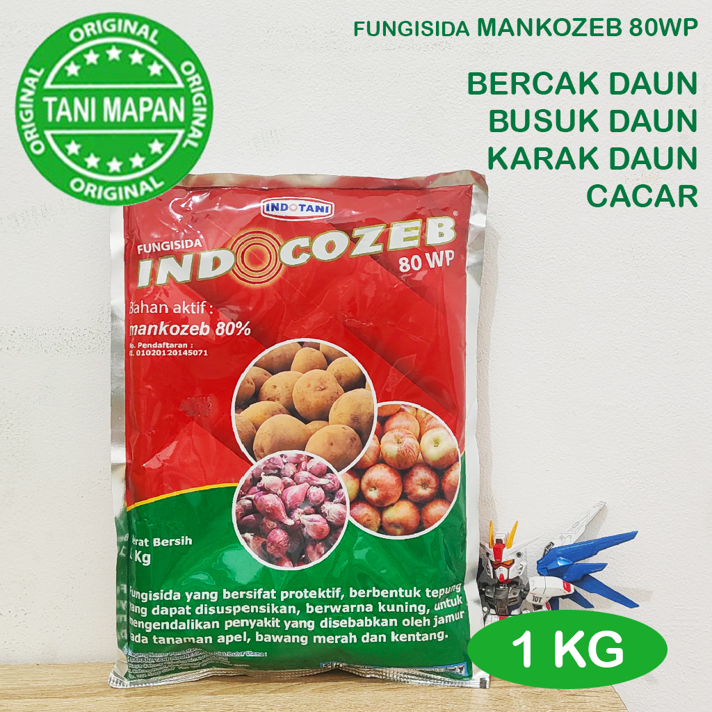 Fungisida - INDOCOZEB 80WP - 1 KG (Mankozeb 80wp)