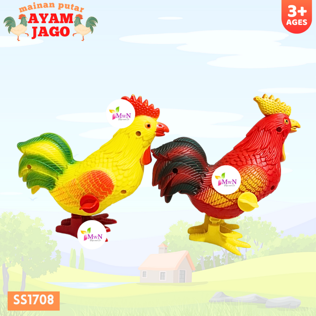 MWN Mainan Anak Putar Jalan Ayam Jantan BESAR SS1708